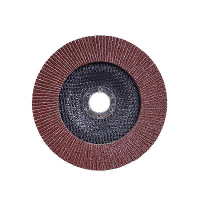 China Metal Wood Grinding 2021 Factory Manufacturer 40 Grit Sanding Disk Abrasive Flap Disc For Metal Grinding for sale