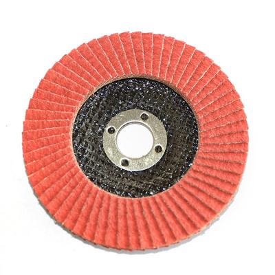 China Fillet Weld Grinding Professional Manufacturer 4 1/2 Inch Ceramic Fin Ceramic Sanding Discs for sale