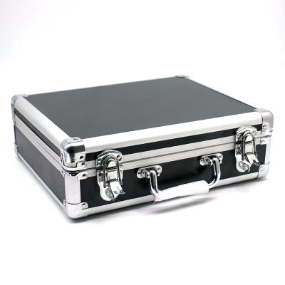 China Durable Protective China Factory Aluminum Gun Case With PU Egg Foam Wave Sponge for sale