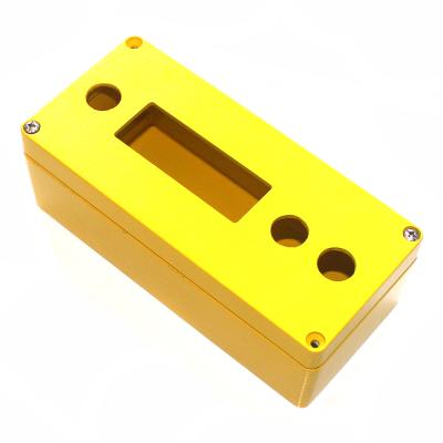 China Weatherproof Airtight Outdoor Aluminum IP65 Enclosure For Electronic Appliance for sale