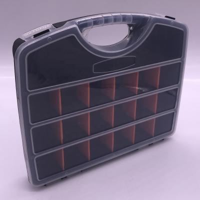 China New Lightweight Design Customized Screw Tool Box Portable Tool Case With Compartments for sale