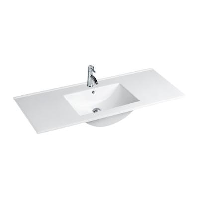 China Home sanitary ware above counter easy cleaning washbowl / thin edge hand wash basin for sale