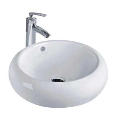 中国 Modern simple sanitary ware above counter mounting art basin ceramic hand wash sink 販売のため