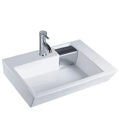 Китай High quality bathroom rectangular ceramic art lavabo porcelain hand wash basin sink продается