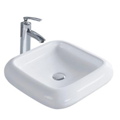 China Luxury small shallow lavatory and hotel sink art washbasin ceramic hand wash basin for sale