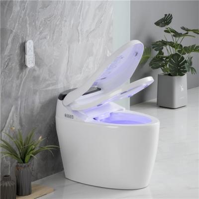 China Automatic flush sensor hygienic self clean closestool one piece electronic intelligent smart toilet Te koop