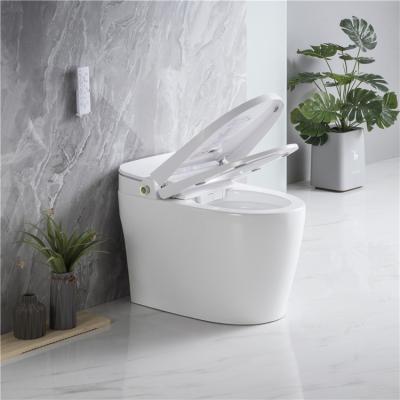 China Modern luxury self--cleaning commode electronic hygienic toilets automatic flush sensor smart toilet for sale