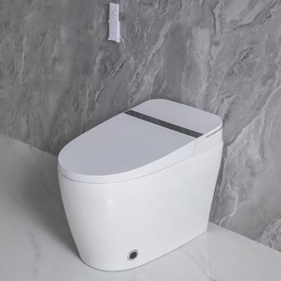 China Modern advanced foot sensor intelligent water closet white ceramic bathroom smart wc toilet for sale