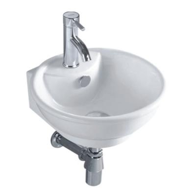 China High grade bathroom lavabo washbasin ceramic wall hanging deep hand wash basin sink for sale