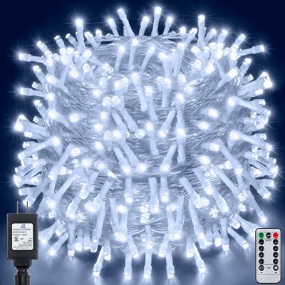 China Waterproof 330ft Twinkling Fairy Light Outdoor Birthday LEMON LED Christmas Lights With 8 Modes&Timer Remote Plug Party Decorations for sale