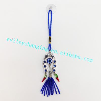 China Europe Resin Evil Eye Horseshoe and Chili Wall Hanging Decoration With Handcrafted Souvenir and Gift for sale