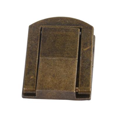 China High quality metal box latch clasps antique bronze lock for wooden box alloy luggage lock for sale