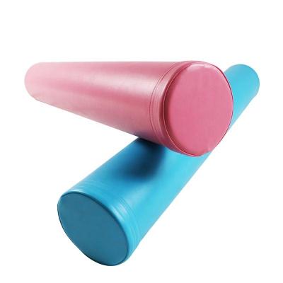 China Portable Fitness Half Moon Pilates Yoga PU Foam Liner Roller for sale