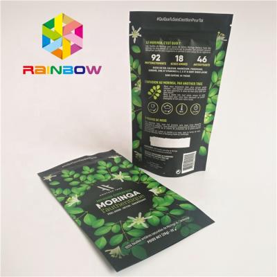 China Moisture Proof Resealable Zipper Food Packaging Bags Stand Up Custom Maeng Da Powder Packaging Plastic Bag for sale