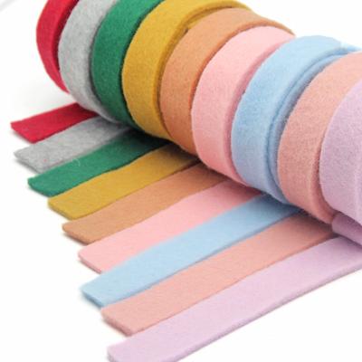 China Handmade 100% Wool Felt Pro Christmas Tree Sash Decoration Ribbon DIY Christmas Tree Decoration Sash Photo Strap Decoration Accessories Strap for sale