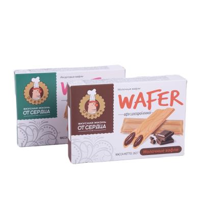 China Recyclable OEM Printing Custom Logo Food Paper Packaging Box Biscuit Cookie Boxes Packaging for sale