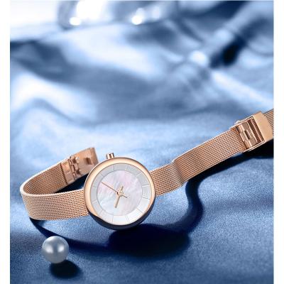 China Shenzhen Waterproof Factory Customize Fashion BROOM Dial Quartz Ladies Wrist Watch for sale