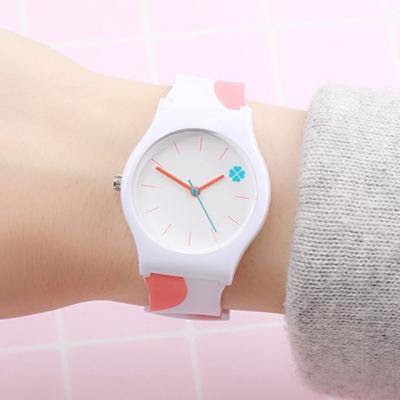 China Best-selling Colorful Plastic Custom Cheap Watches Promotional Cheap Watches Transparent PVC Band Clock Non-Specific OEM for sale