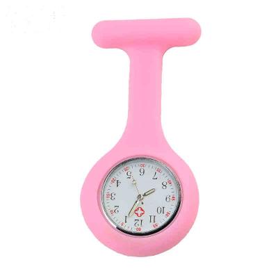 China Promotional Products Alloy Nurse Watch Price Needle Medical Silicone Luminous Bracelet Pocket Watches for sale