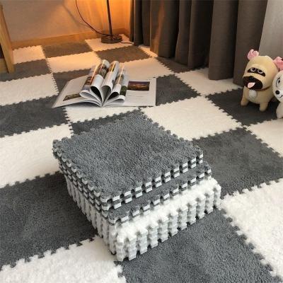 China Washable Factory Supplier New Brand Hairy Rug Floor Mats Plush Carpet for sale