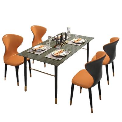 China Safe And Healthy Home Dining Table Scratch Resistant Wear Sets Modern Living Room Furniture for sale