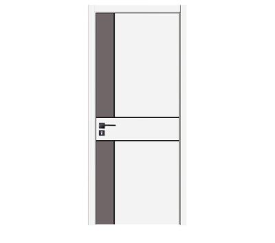 China Walnut Modern Customizable Interior House Solid Wood Flush Door for sale