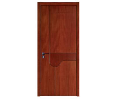 China Modern Support Customized No Paint Interior Wooden Bedroom Wood House Door Parts for sale