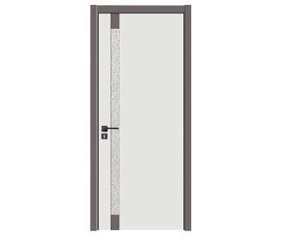 China Sale Modern High Quality Cheap Casement Doors Interior PVC Solid Wood Wooden Door for sale