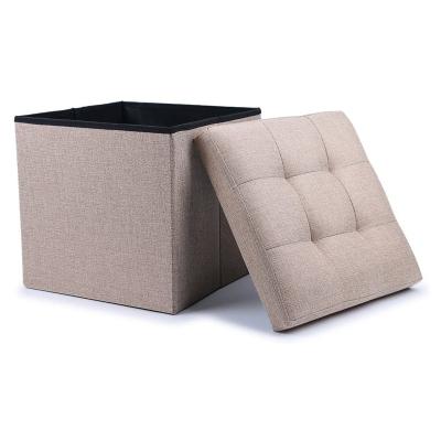 China Storage Stool Resting Cube Foot Folding Ottoman Seat-15