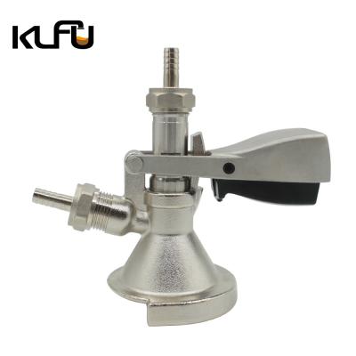 China Homebrew Beer Connector G5/8 A Type Stainless Steel Keg Tap Coupler for sale