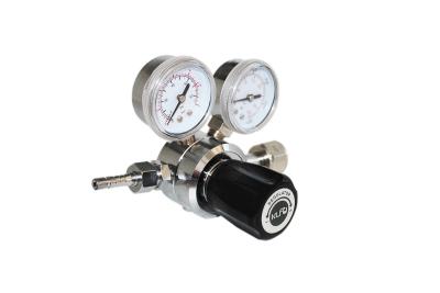 China Copper / Nickel Plating Inlet Pressure 15MPA CO2 Pressure Regulator for sale