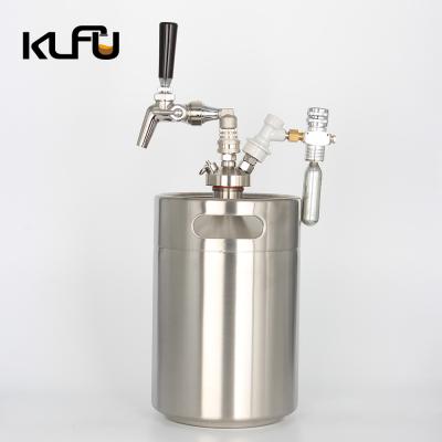 China Size 18*18*29cm 5L Nitrogen Coffee Device With Pressure Regulating Valve for sale