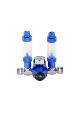 China 5mm Single Gauge Aquarium CO2 Regulator With Fine Tuning / Bubble Counter for sale