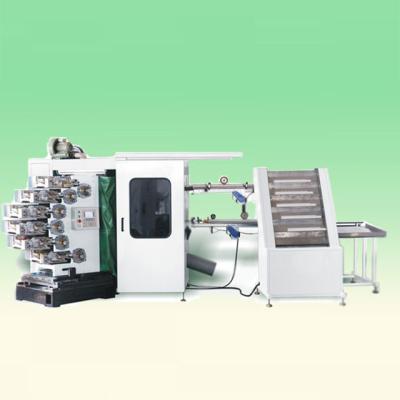 China automatic cup feeding system & Cup counting system. Automatic Six Color Curved Surface Offset Disposable Plastic Cup Printer For Sale for sale