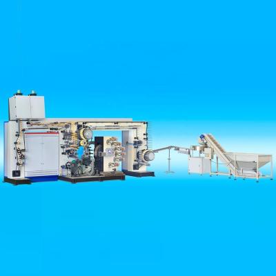 China Automatic plastic tube feeding system 20kw Shantou automatic plastic cosmetic tube feeding system offset printing machine no. Lamination printer QJY-G6055B for sale