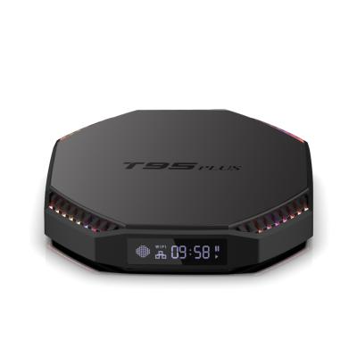 China 60fps T95Plus RK3566 6K IPTV Smart Box Digital Receiver 32Gb 64gb 128gb Android TV for sale