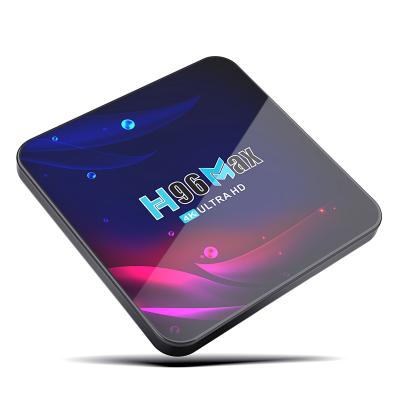 China Factory Price 60f/s H96Max 2.4G/5G All Winner H616 IPTV Smart Box Digital Receiver 4GB 32GB 64GB Android TV for sale