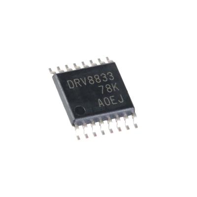 China Power management IC DRV8833PWPR semiconductors power new original management IC HTSSOP-16 IC chip DRV8833PWPR for sale