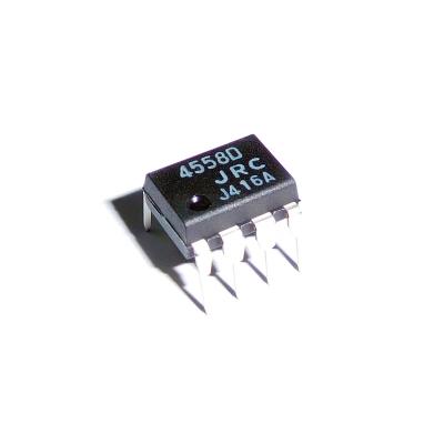 China Op Amplifiers - Semiconductor Amps NJM4558D New Original Op Amplifier IC DIP-8 Chip NJM4558D for sale