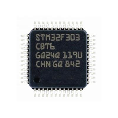 China Original STM32F303C8T6 Microcontrollers Chip STM32F303C8T6 64 KB New IC MCU 32-BIT LQFP-48 for sale