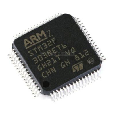 China Original STM32F303RET6 microcontroller chip STM32F303RET6 512 KB new IC MCU 32bit LQFP-64 for sale