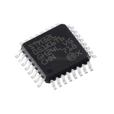 China Original STM32L051K6T6 microcontroller chip STM32L051K6T6 32 KB new IC MCU 32bit LQFP-32 for sale