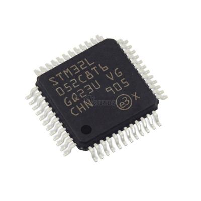 China Original STM32L052C8T6 microcontroller chip STM32L052C8T6 64 KB new IC MCU 32bit LQFP-48 for sale