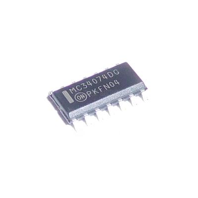 China Of semiconductor amplifier IC MC34074ADR2G new original IC chip MC34074ADR2G of amplifier IC SOIC-14 for sale