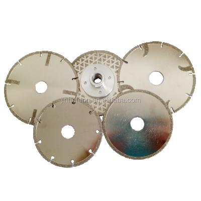 China Diamond China Diamond Plated Saw Blade Cut Sharpening Disc For Marble for sale