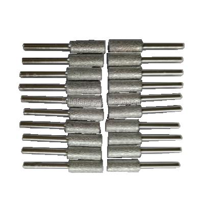 China Steel Vacuum Welded Diamond CNC Engraving Bit Pin Router Grinding Bit For Stones for sale