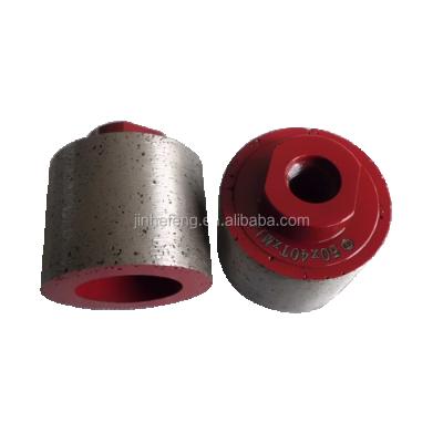 China Ferrous Metals Sintered Diamond CNC Drum Wheel Zero Tolerance Wheel Finger Router Bit for sale