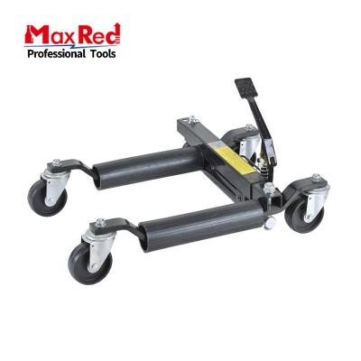 China Car Jack HYDRAULIC VEHICLE SETTING JACK 12 GO JACK WHEEL TROLLEY MOVING TROLLEY MR8016 for sale