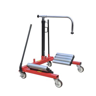 China Car Jack 1.2T Tire Trolley Truck Double Wheel Cart for sale