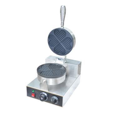 China Non-stick Baking Mini Waffle Making Machine Equipment 5pcs Heart Shape Waffle Maker Outdoor Commercial Supply Price for sale